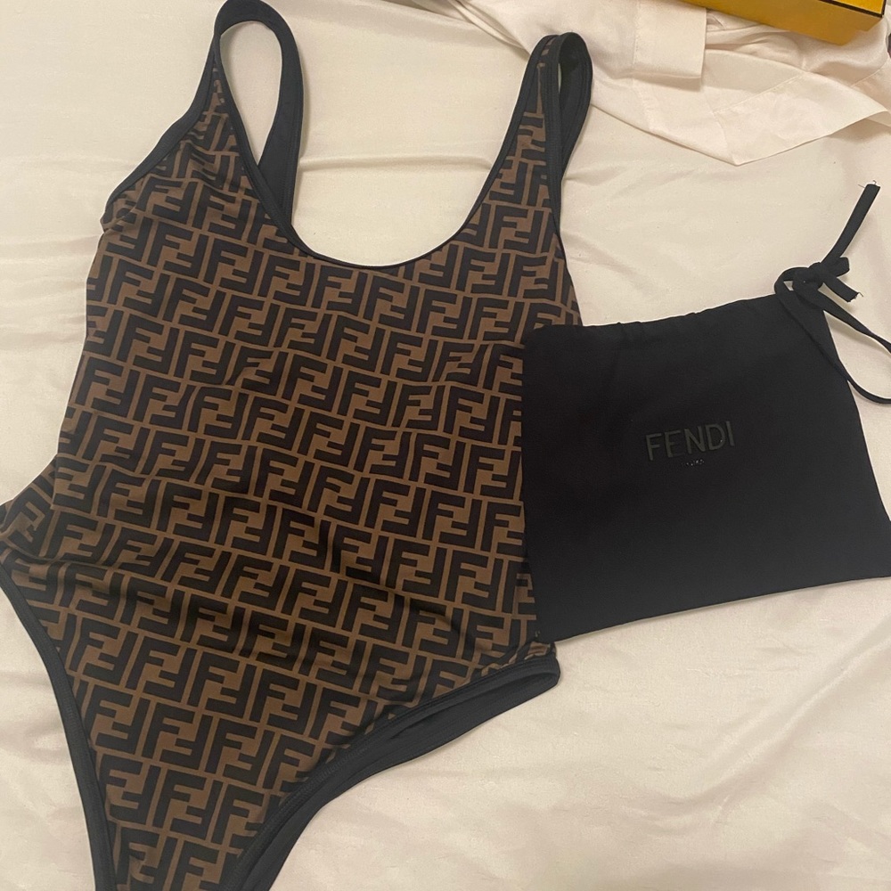 Fendi one piece swimsuit, only worn once